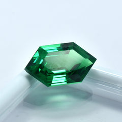 Brazilian Tsavorite Green Garnet Fancy Shape 10.25 Carat Natural Certified Garnet Loose Gemstone Engagement Rings Gemstone