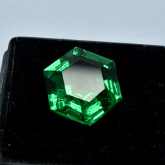 Natural Tsavorite Green Garnet Fancy Shape 9.85 Carat Natural Certified Garnet Green Pendant Making Loose Gemstone