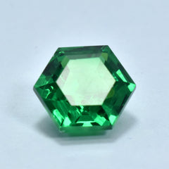 9.55 Carat  Fancy Shape Tsavorite Green Garnet Natural Certified Garnet Loose Gemstone Best For Good Luck