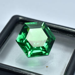 10.05 Carat Fancy Shape Natural Green Garnet Natural Certified Jewelry Making Green Garnet Loose Gemstone Best For Your Strength