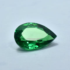 Tsavorite Green Garnet Best Gift Your Friends 9.95 Carat Pear Shape Certified Natural Green Garnet Tsavorite Certified Green Garnet Loose Gemstone