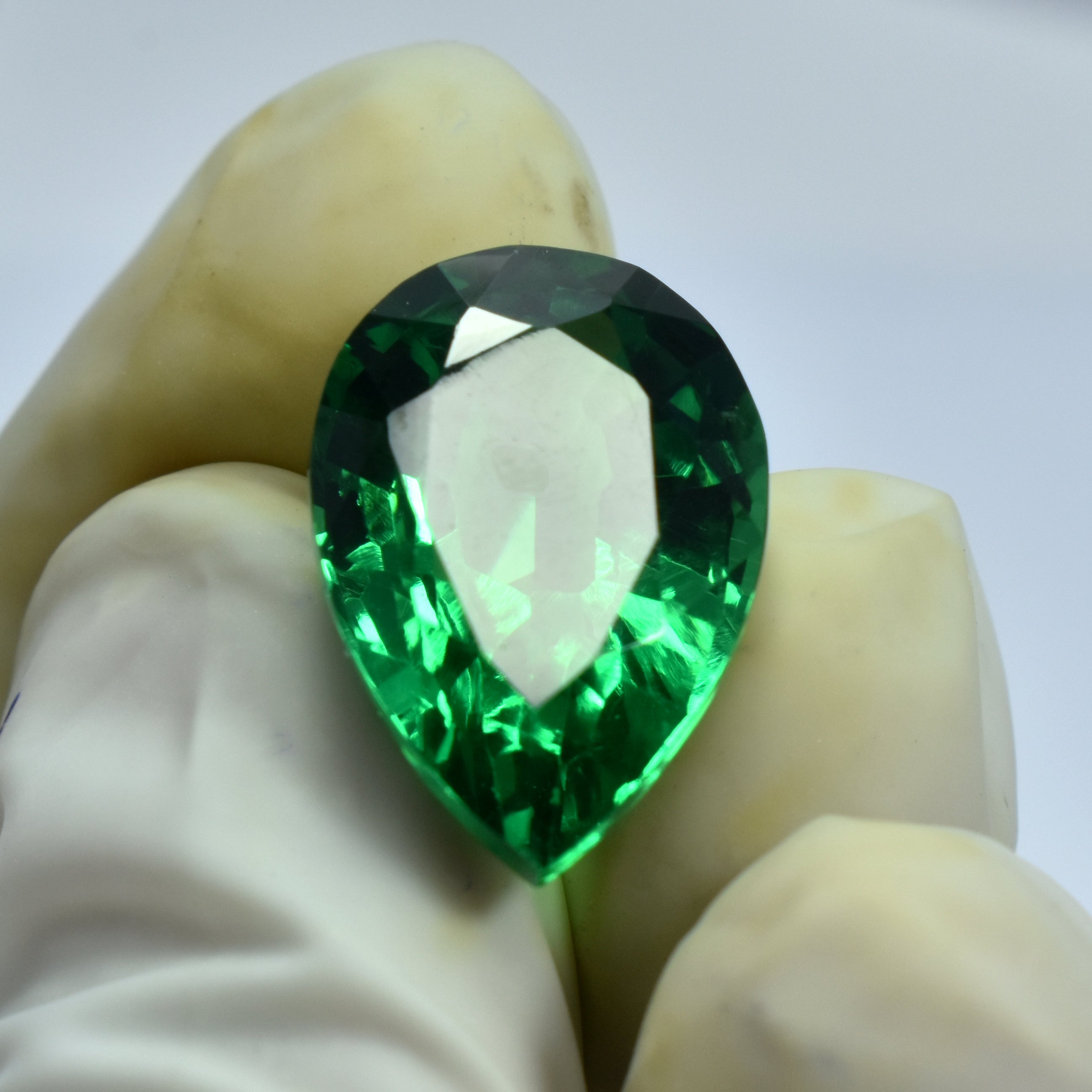 Tsavorite Green Garnet Best Gift Your Friends 9.95 Carat Pear Shape Certified Natural Green Garnet Tsavorite Certified Green Garnet Loose Gemstone