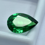 Tsavorite Green Garnet Best Gift Your Friends 9.95 Carat Pear Shape Certified Natural Green Garnet Tsavorite Certified Green Garnet Loose Gemstone