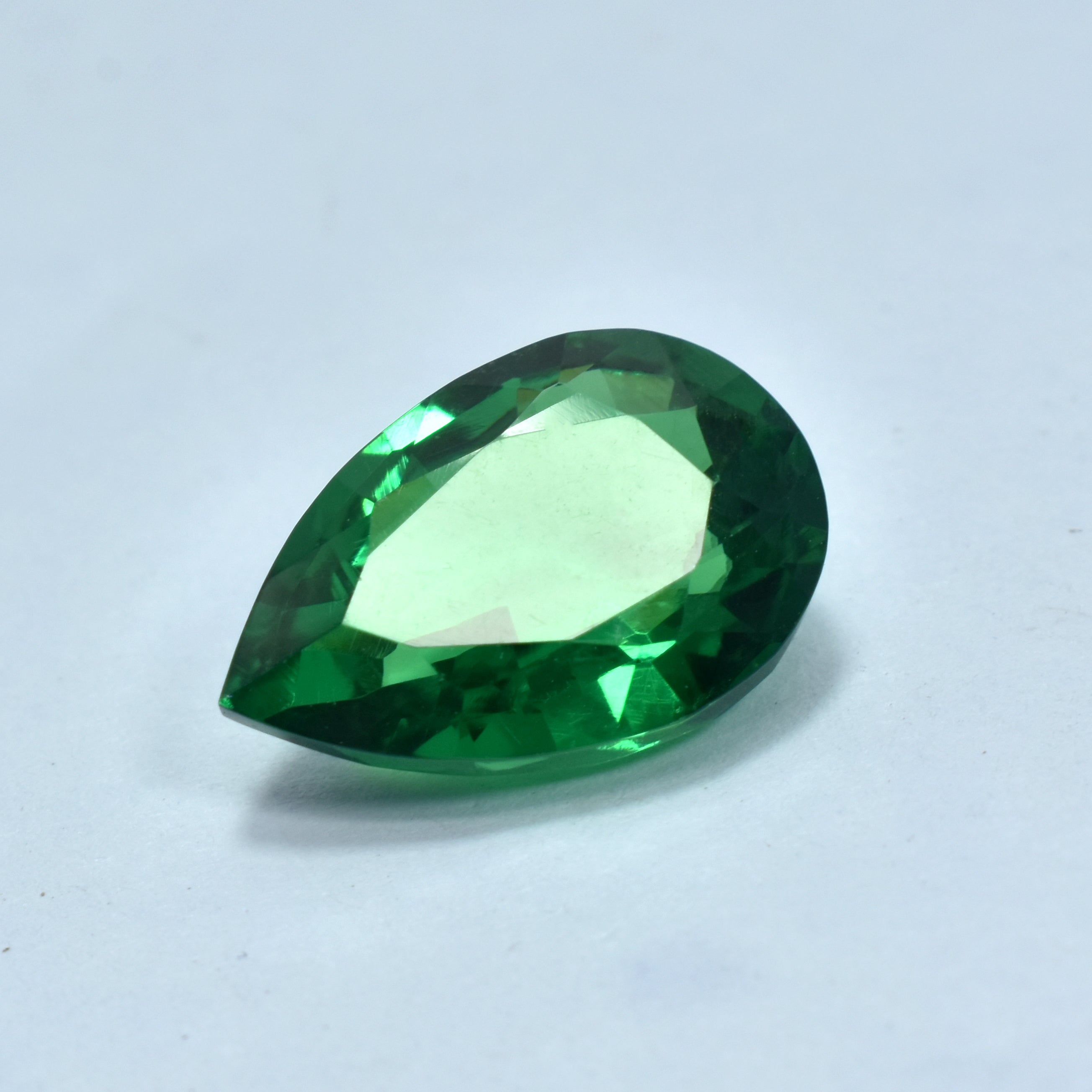 Best Certified Green Garnet 8.45 Carat Pear Shape Natural Green Garnet Natural Certified Loose Gemstone January Birthstone Green Garnet