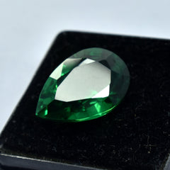 Best Certified Green Garnet 8.45 Carat Pear Shape Natural Green Garnet Natural Certified Loose Gemstone January Birthstone Green Garnet