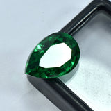 Best Certified Green Garnet 8.45 Carat Pear Shape Natural Green Garnet Natural Certified Loose Gemstone January Birthstone Green Garnet