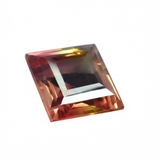 19.40 carat bi-color sapphire for engagement rings, a certified loose gemstone.
