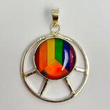 natural opal pendant
