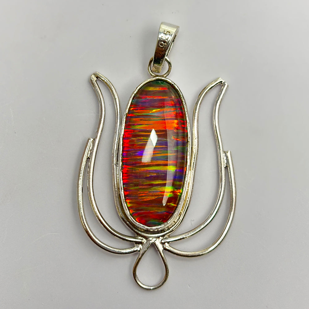 natural opal pendant