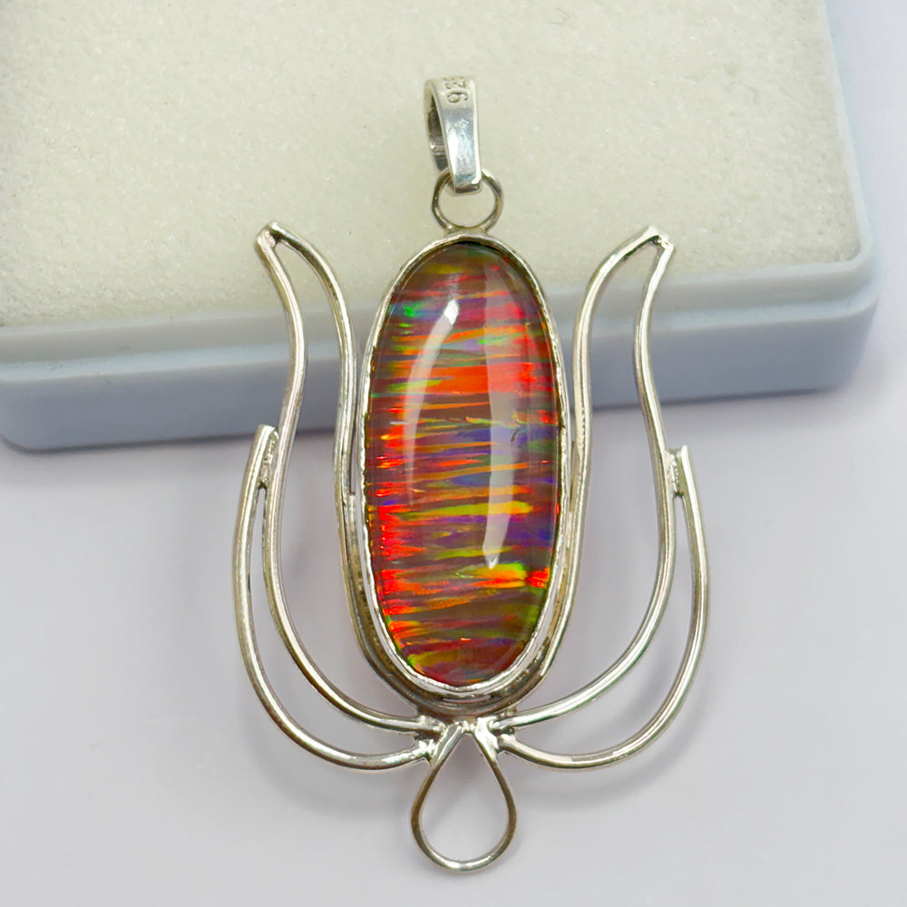 opal pendant for women