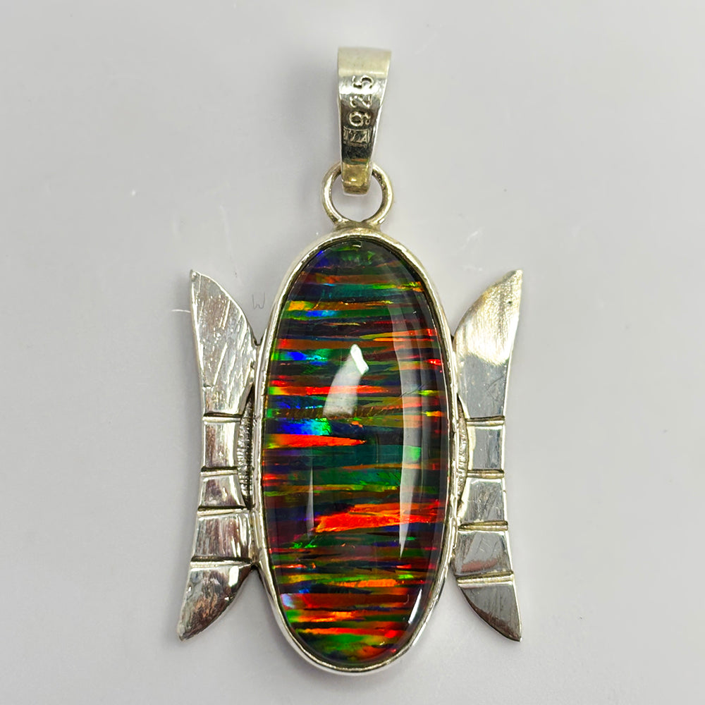 natural opal pendant