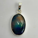 Flawless Oval 21 Ct CERTIFIED Natural Opal 925 Sterling Silver Gemstone Pendant