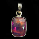 Beautiful 20 Ct Cushion Pendant Natural CERTIFIED 925 Sterling Silver For Gift