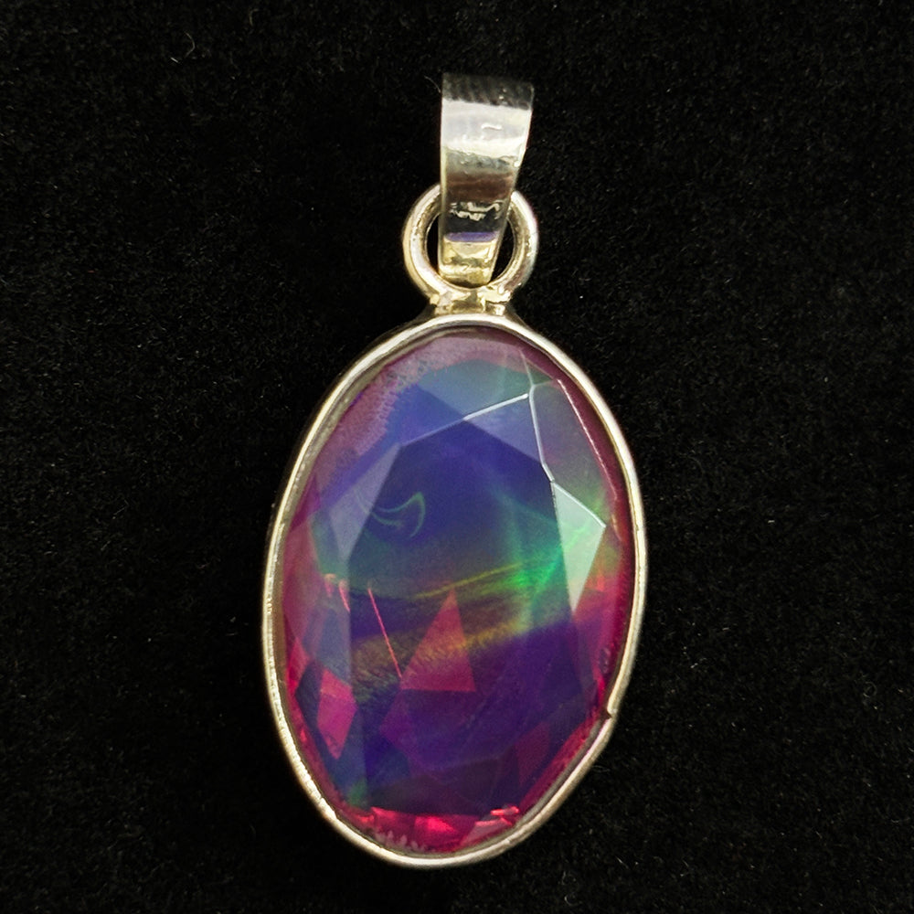 handmade opal pendant