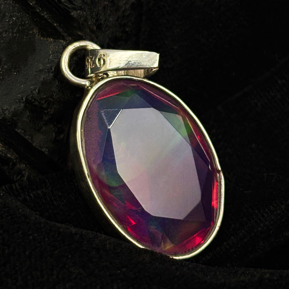 opal necklace pendant