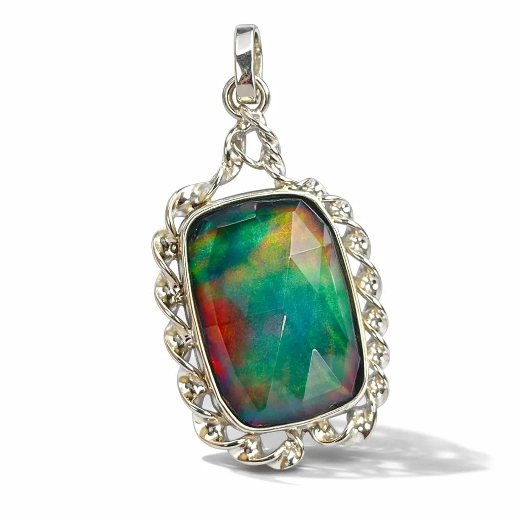 natural opal pendant