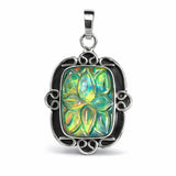 natural opal pendant