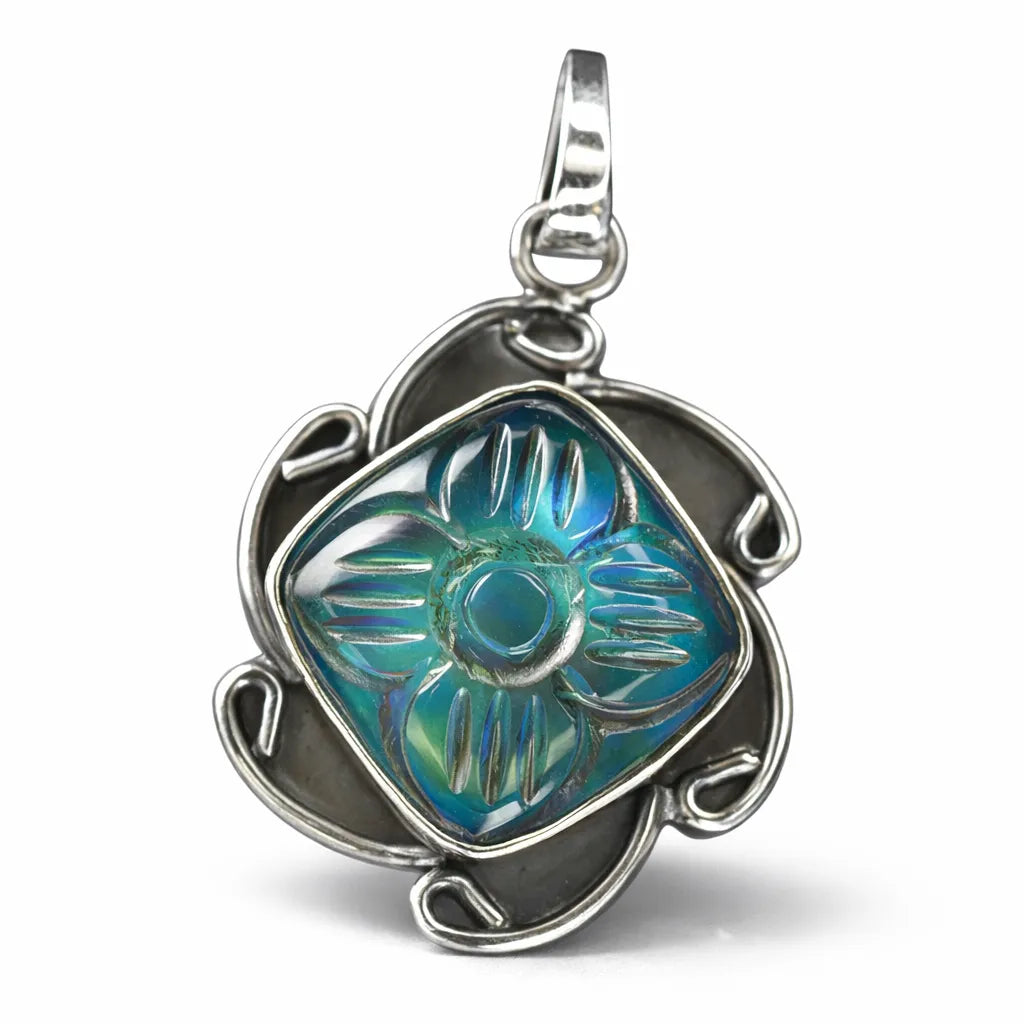 natural opal pendant