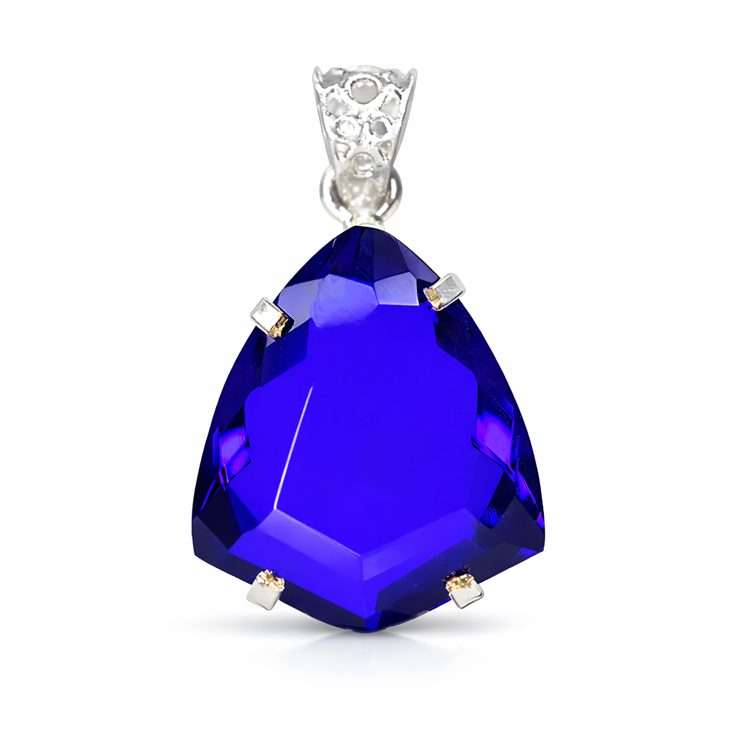 natural tanzanite pendant