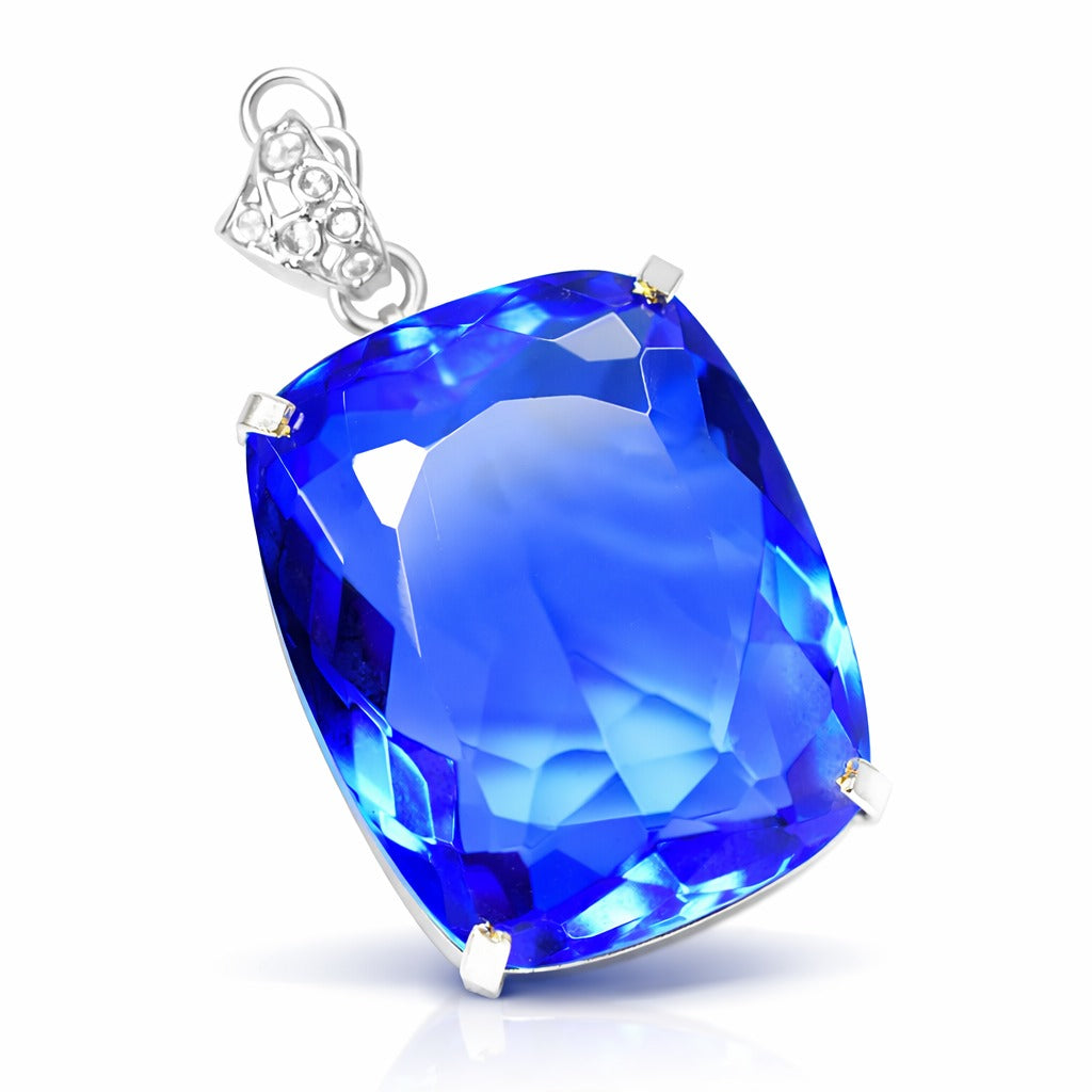 natural tanzanite pendant