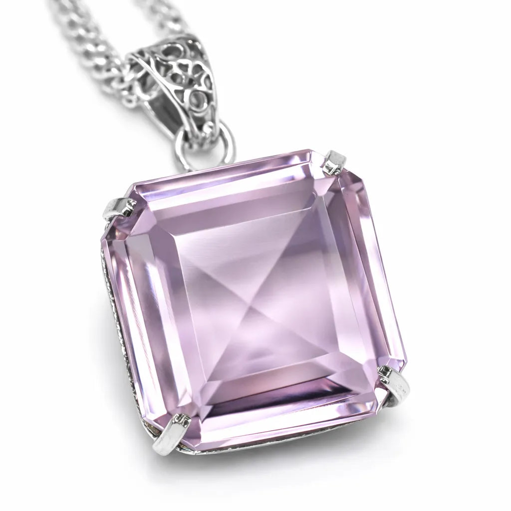 natural sapphire pendant