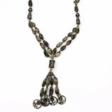 282ct natural silver moonstone – top view showing natural form