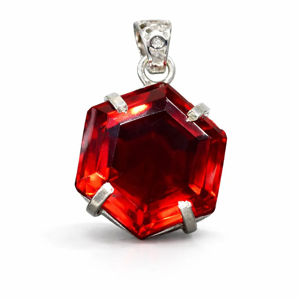 natural topaz pendant