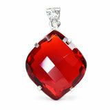 natural topaz pendant