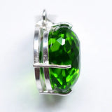 sterling silver topaz pendant