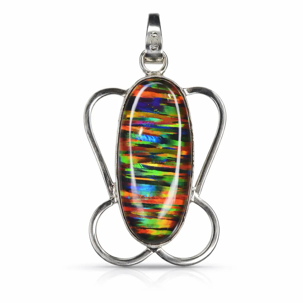 natural opal pendant