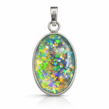 natural opal pendant