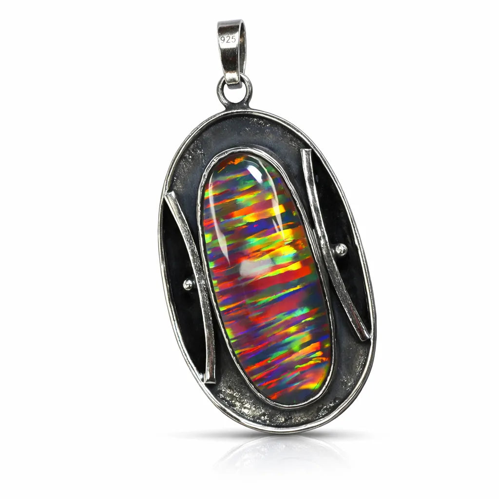 opal pendant for women