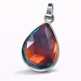 sterling silver opal pendant