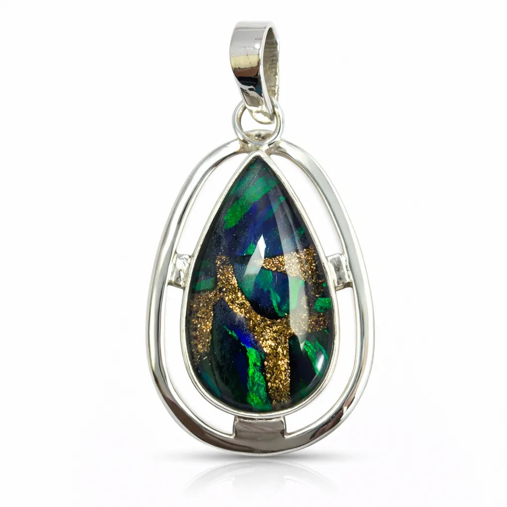 natural opal pendant