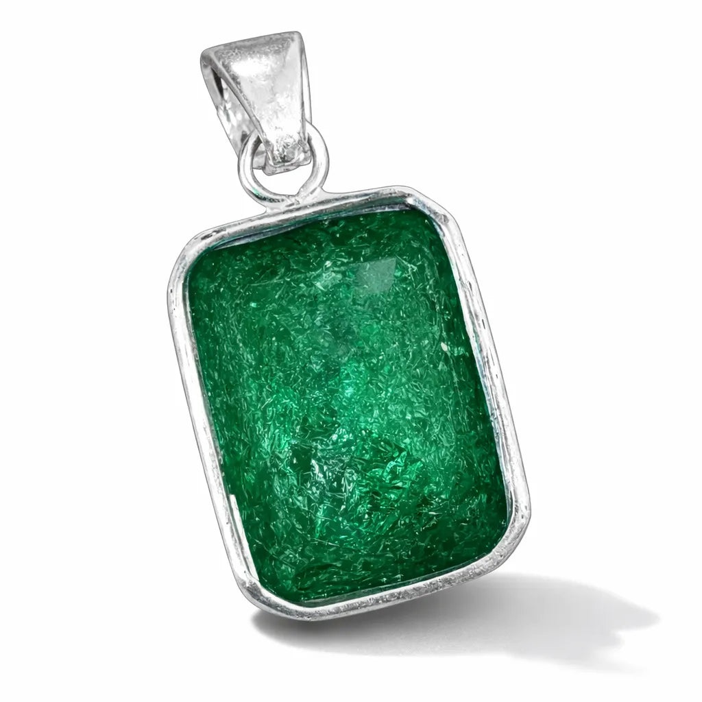 emerald pendant for women