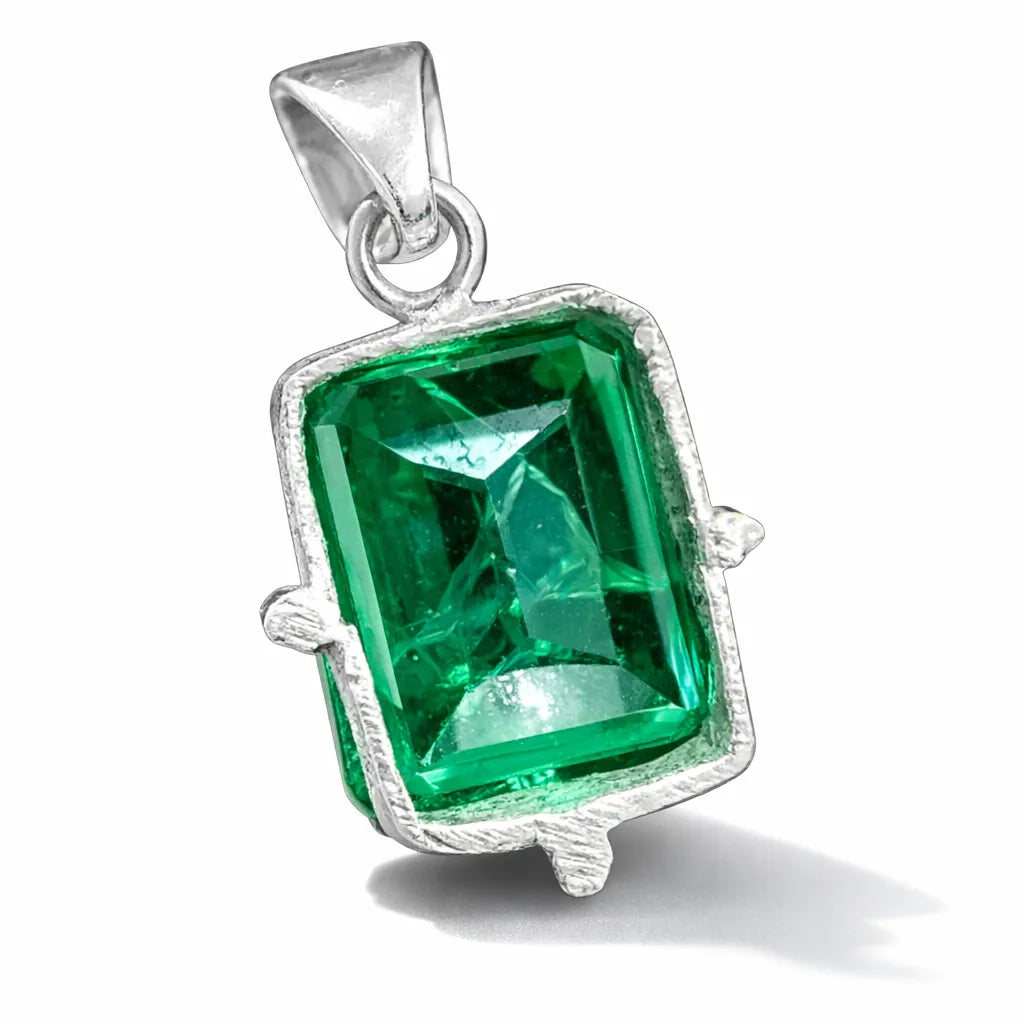 emerald pendant for women
