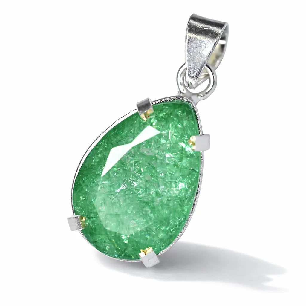 emerald pendant for women