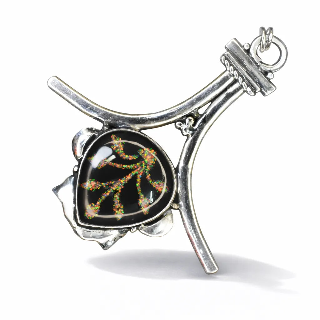 opal pendant for women