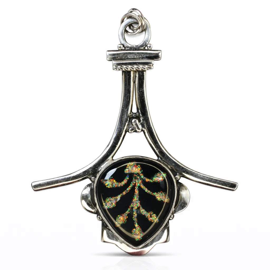 natural opal pendant