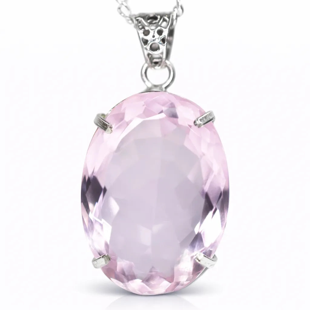 natural sapphire pendant