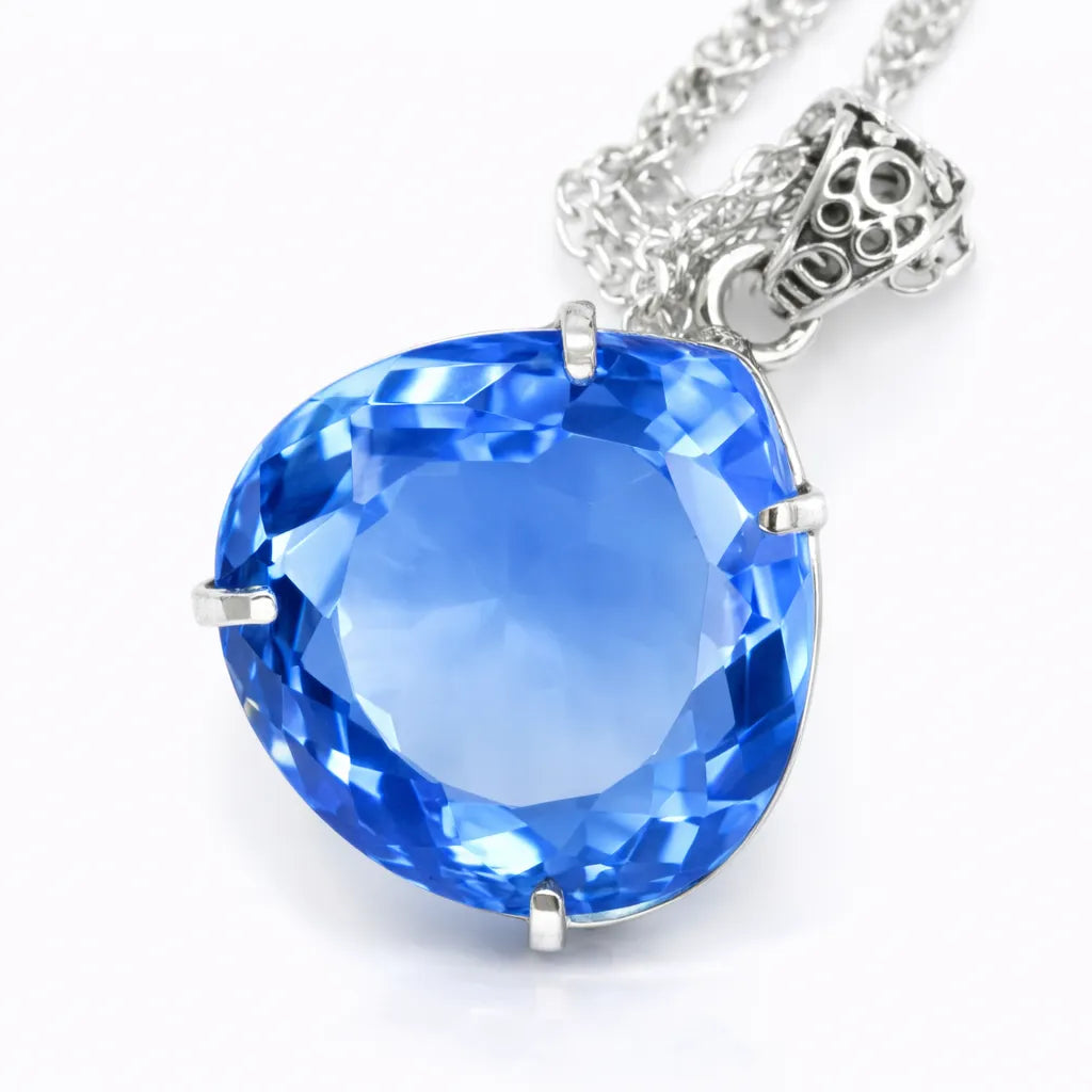 topaz pendant for women