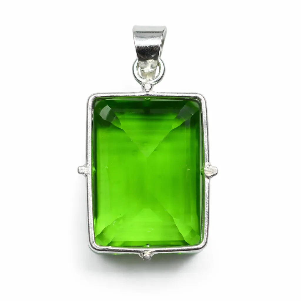 emerald pendant for women