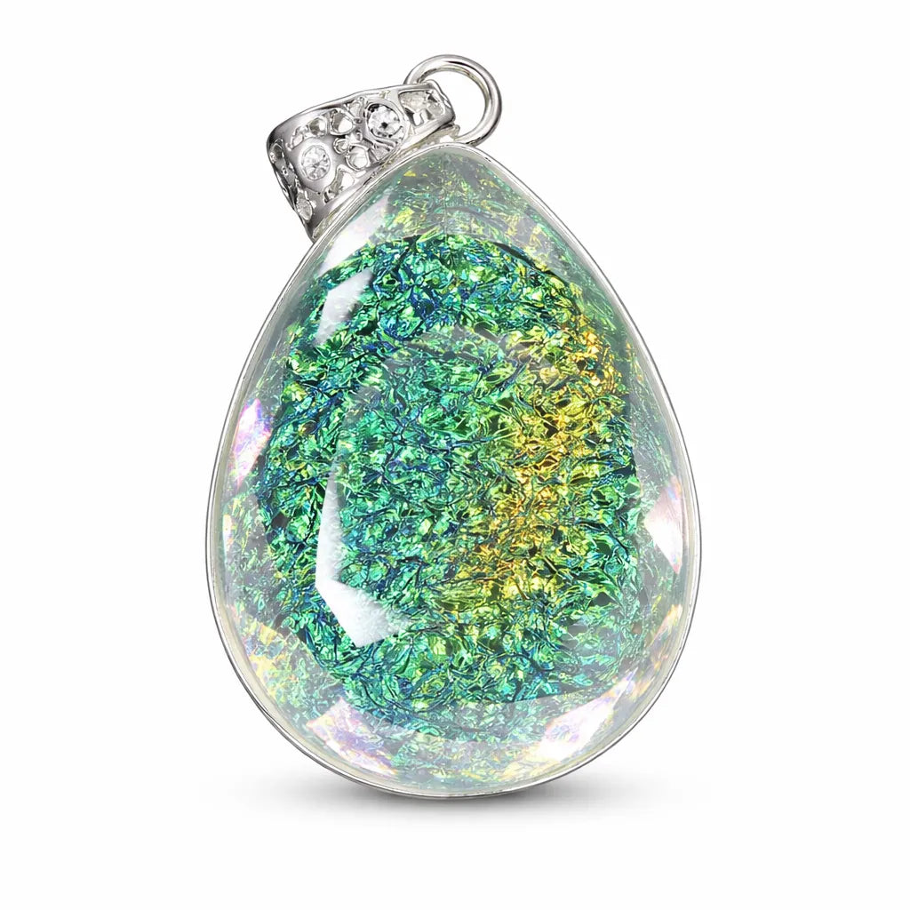 sterling silver gemstone pendant