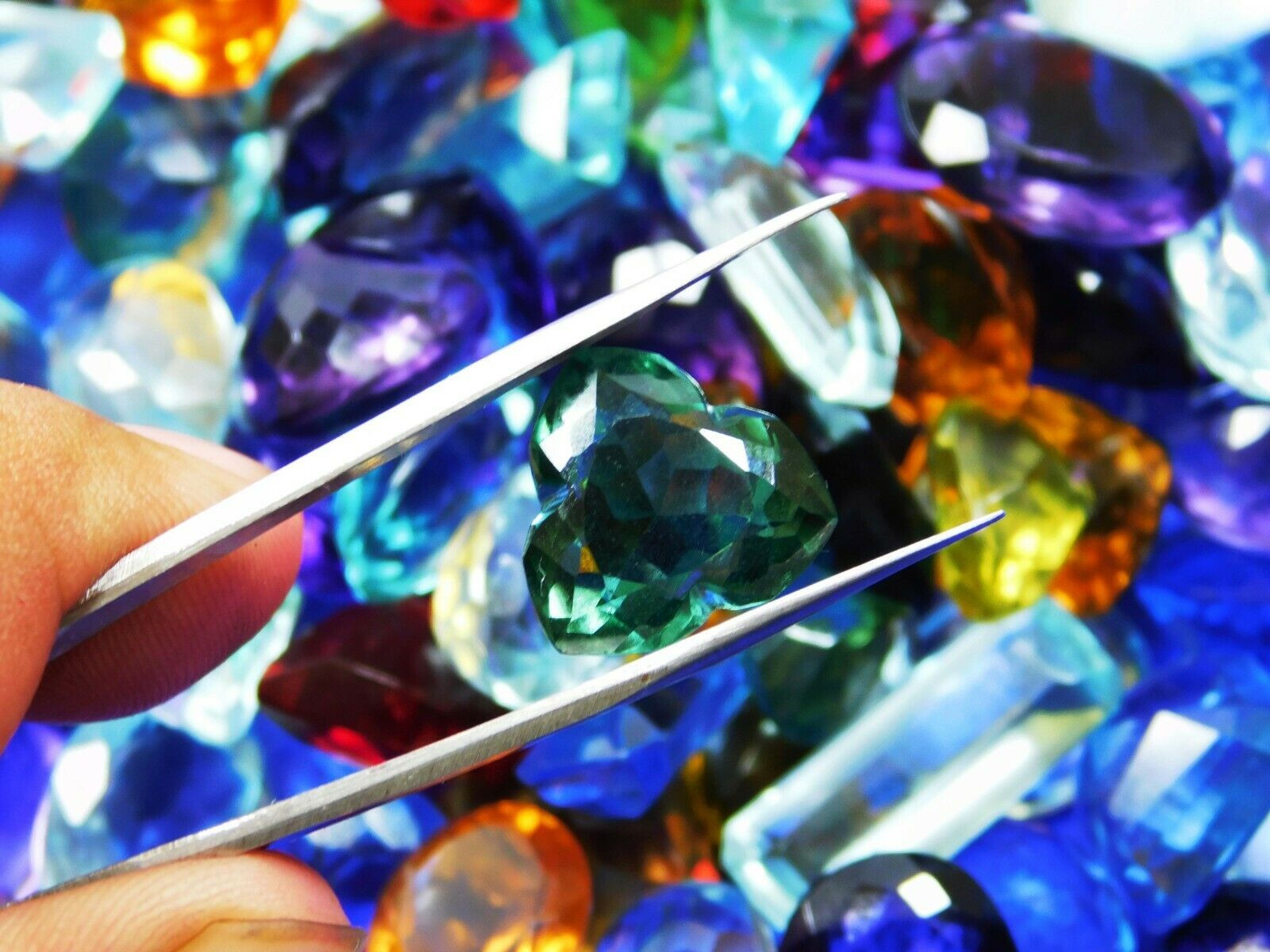 Topaz Mix Color & Shape 555 Ct Loose Gemstone Lot CERTIFIED