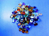 Certified Topaz Mix Color Loose Gemstone Lot close up