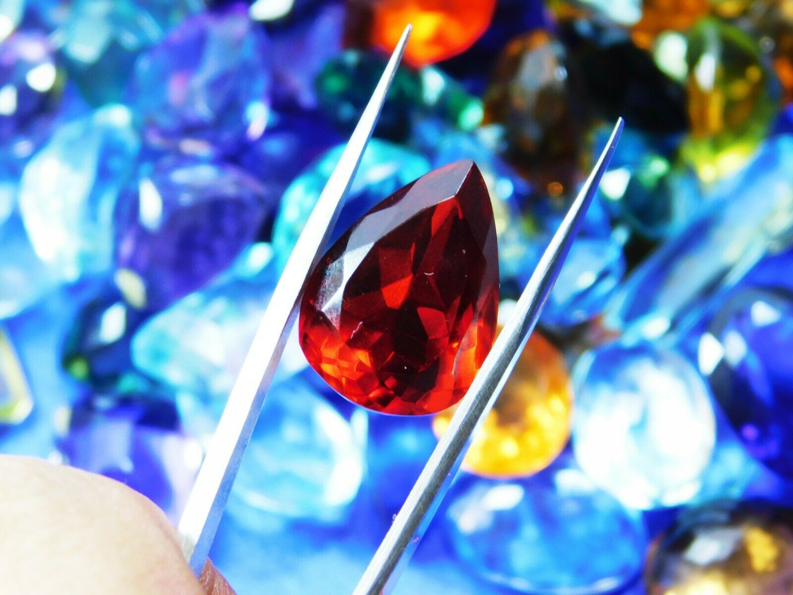 Topaz Mix Color & Shape 555 Ct Loose Gemstone Lot CERTIFIED