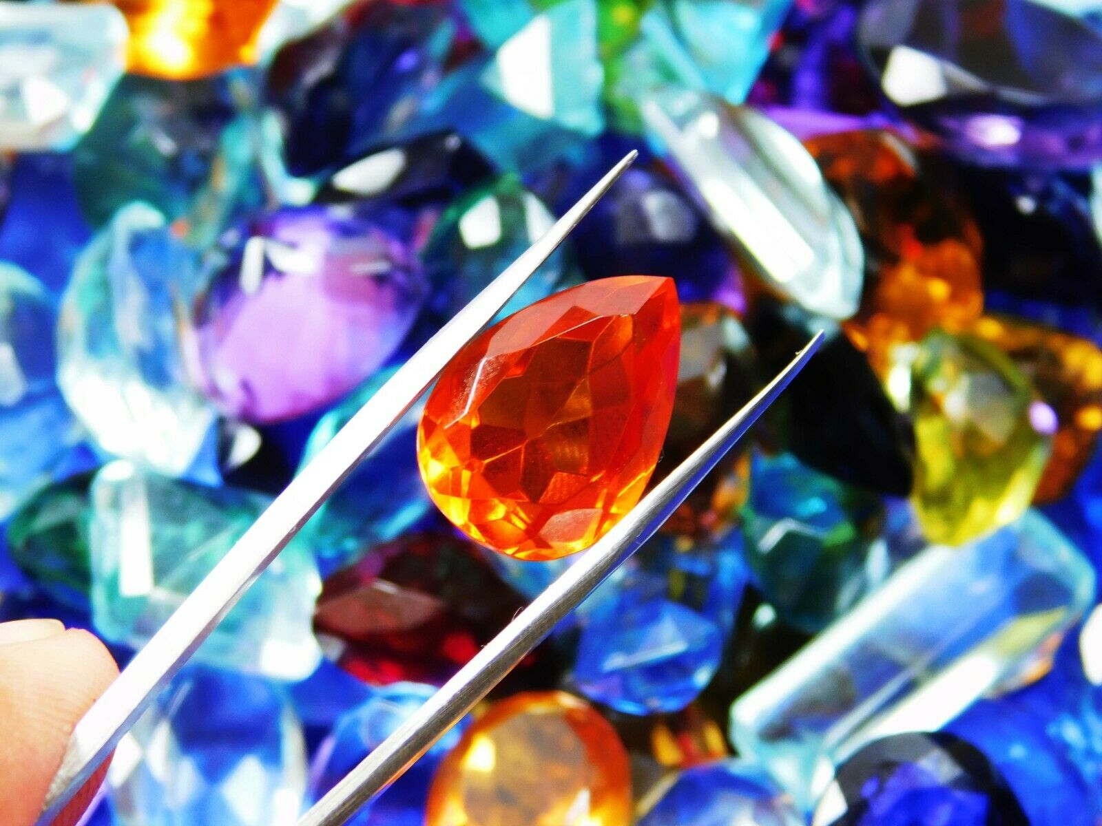 Topaz Mix Color & Shape 555 Ct Loose Gemstone Lot CERTIFIED