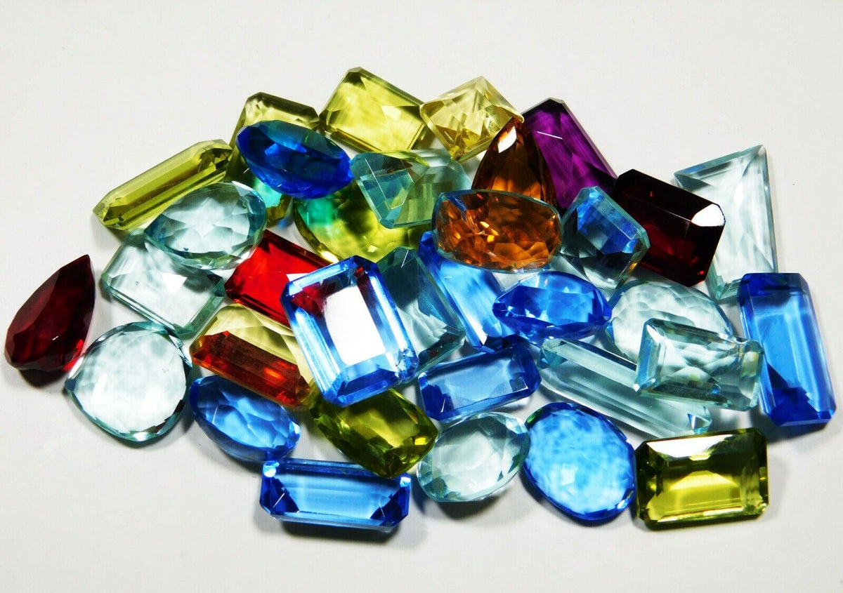 Mix Color & Shapes 14 Pcs & More LOT A++ Topaz Loose Gemstones 100 Ct CERTIFIED