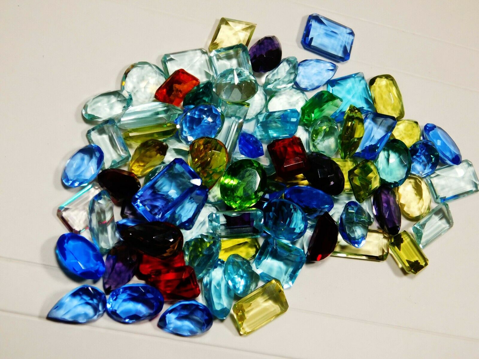 1000 Ct A++ CERTIFIED Gem Topaz Loose Gemstone Mix Colors & Shapes