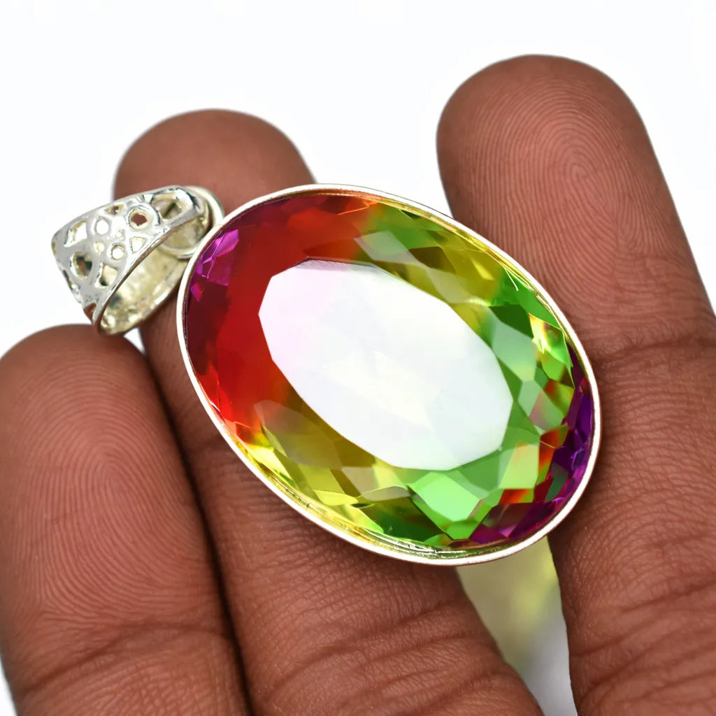 tourmaline pendant for women